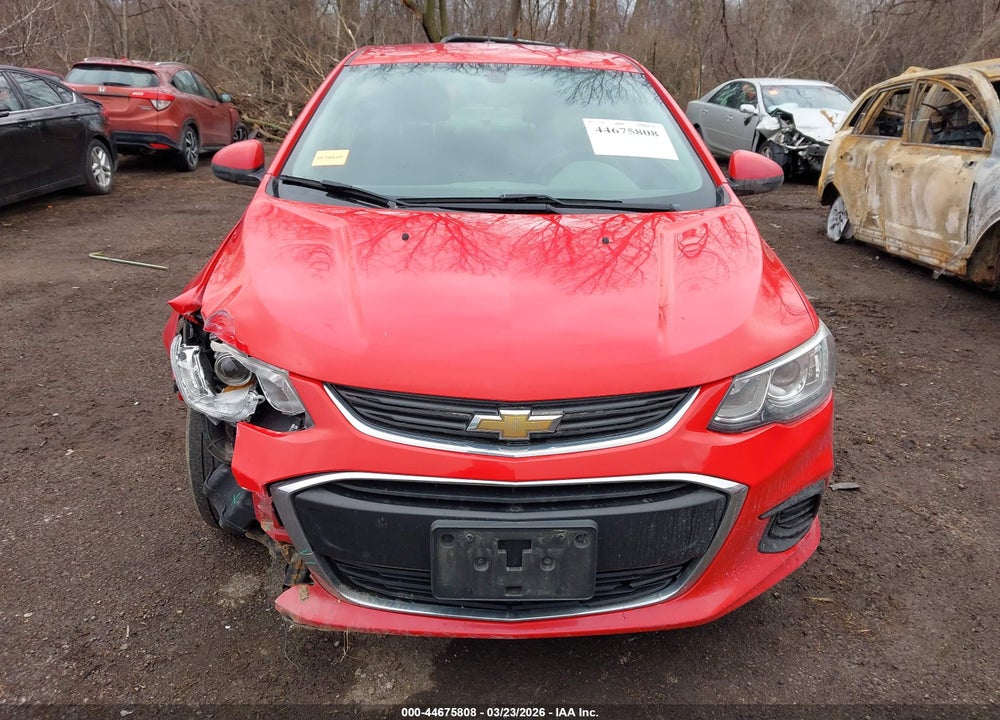 2017 CHEVROLET SONIC LT AUTO VIN: 1G1JD5SH7H4118763