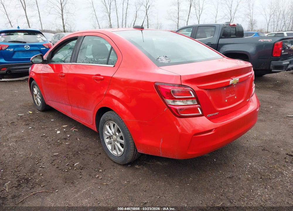 2017 CHEVROLET SONIC LT AUTO VIN: 1G1JD5SH7H4118763