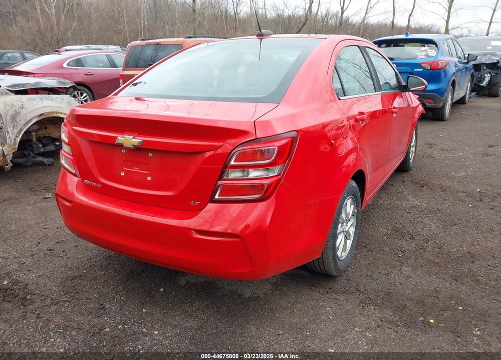 2017 CHEVROLET SONIC LT AUTO VIN: 1G1JD5SH7H4118763