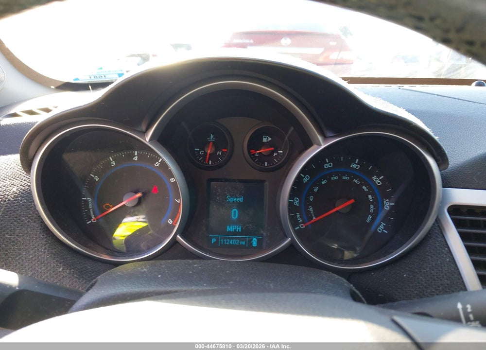 2012 CHEVROLET CRUZE ECO VIN: 1G1PJ5SC3C7346449