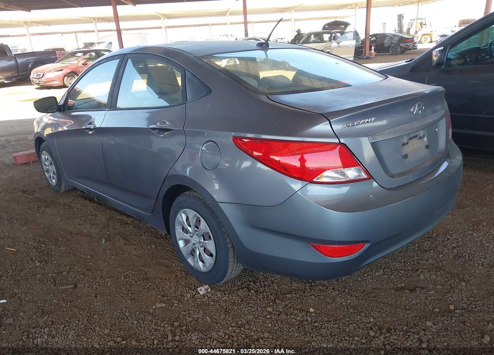 2017 HYUNDAI ACCENT SE VIN: KMHCT4AE4HU220702