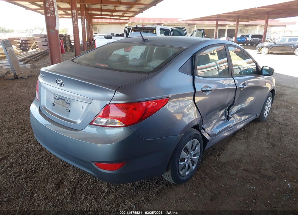 2017 HYUNDAI ACCENT SE VIN: KMHCT4AE4HU220702