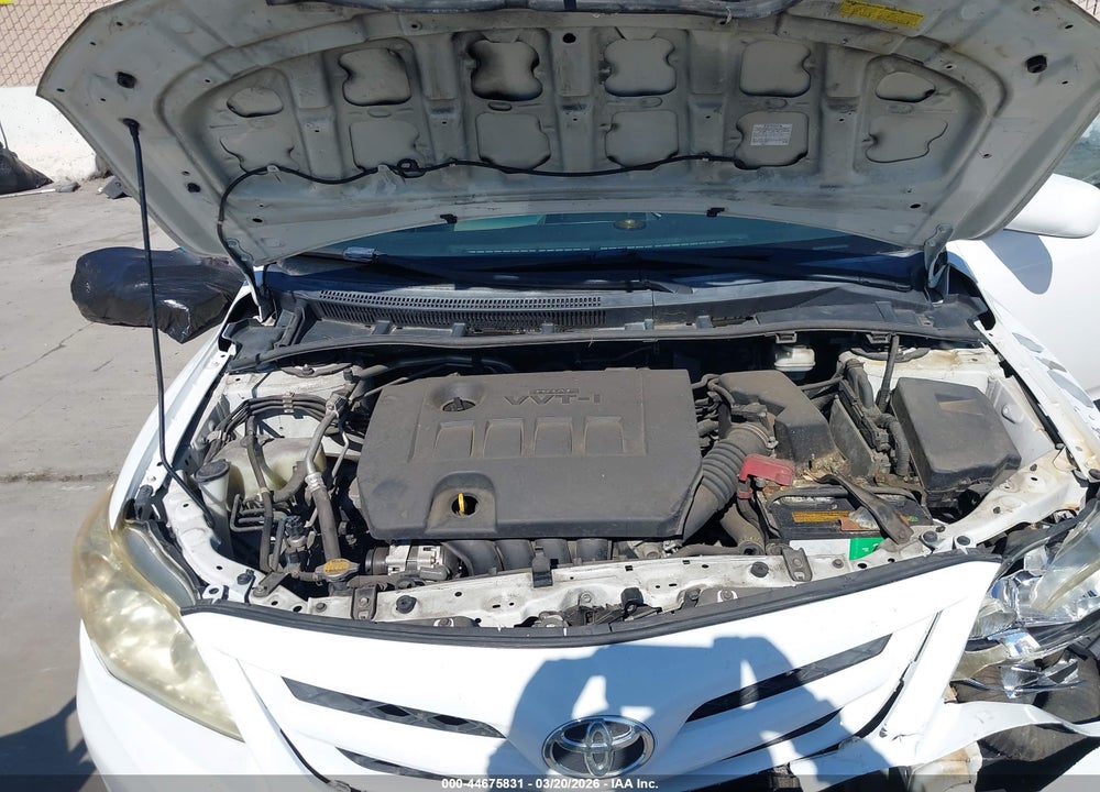 2012 TOYOTA COROLLA LE VIN: 5YFBU4EE4CP042805