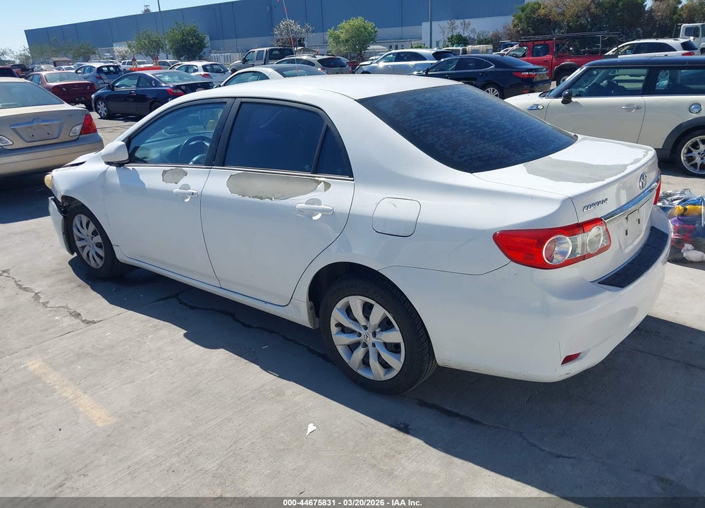 2012 TOYOTA COROLLA LE VIN: 5YFBU4EE4CP042805