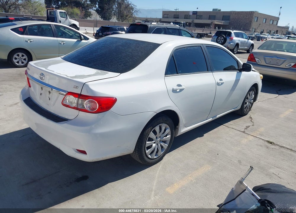 2012 TOYOTA COROLLA LE VIN: 5YFBU4EE4CP042805