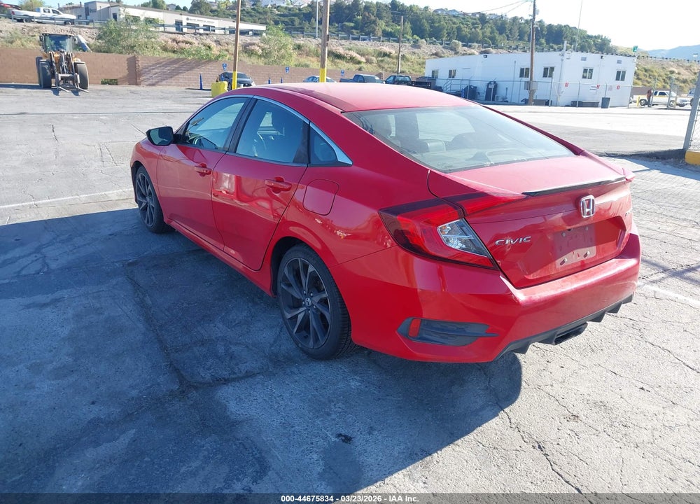 2019 HONDA CIVIC SPORT VIN: 2HGFC2F8XKH535458