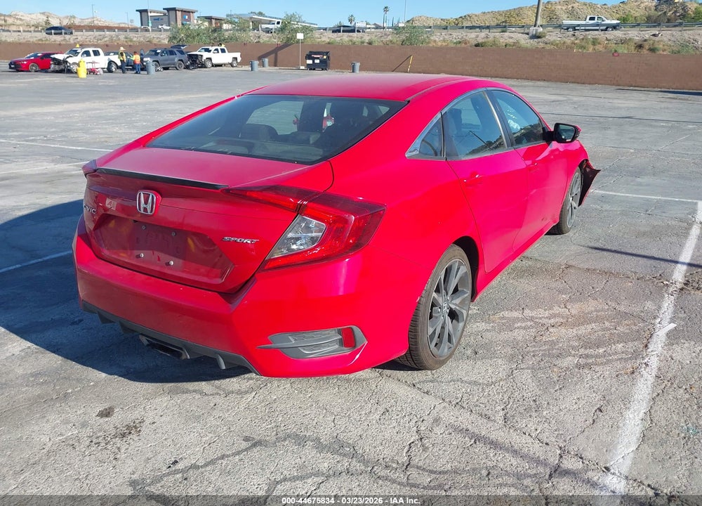 2019 HONDA CIVIC SPORT VIN: 2HGFC2F8XKH535458