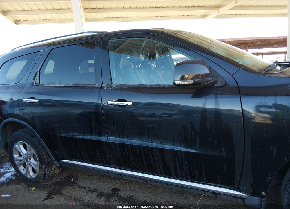 2013 DODGE DURANGO CREW VIN: 1C4RDHDG7DC664284