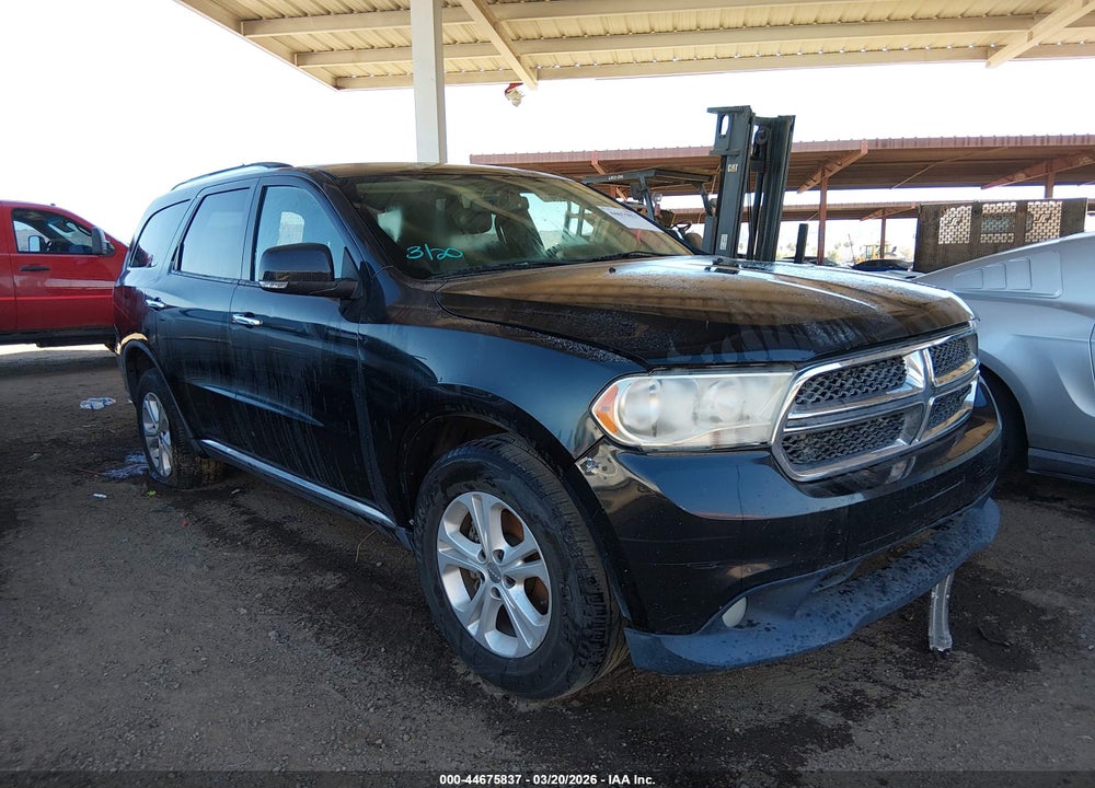 2013 DODGE DURANGO CREW VIN: 1C4RDHDG7DC664284
