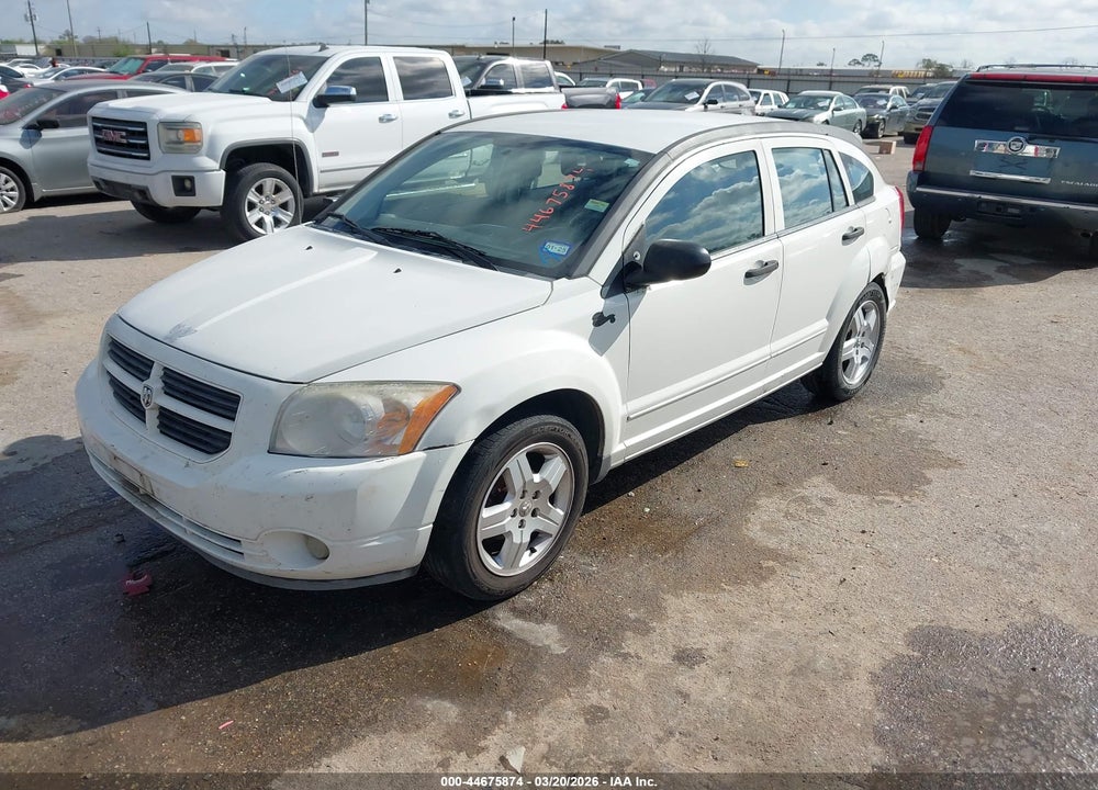 2008 DODGE CALIBER SXT VIN: 1B3HB48B58D599848