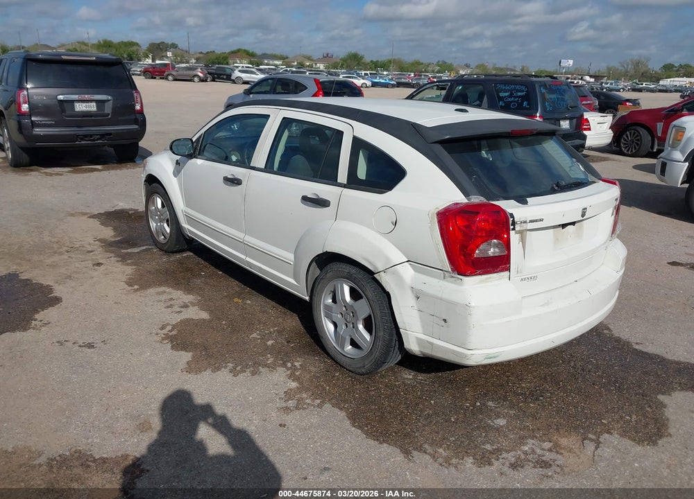 2008 DODGE CALIBER SXT VIN: 1B3HB48B58D599848