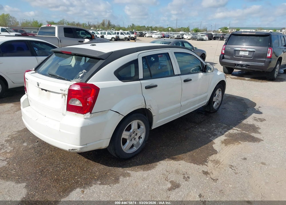 2008 DODGE CALIBER SXT VIN: 1B3HB48B58D599848
