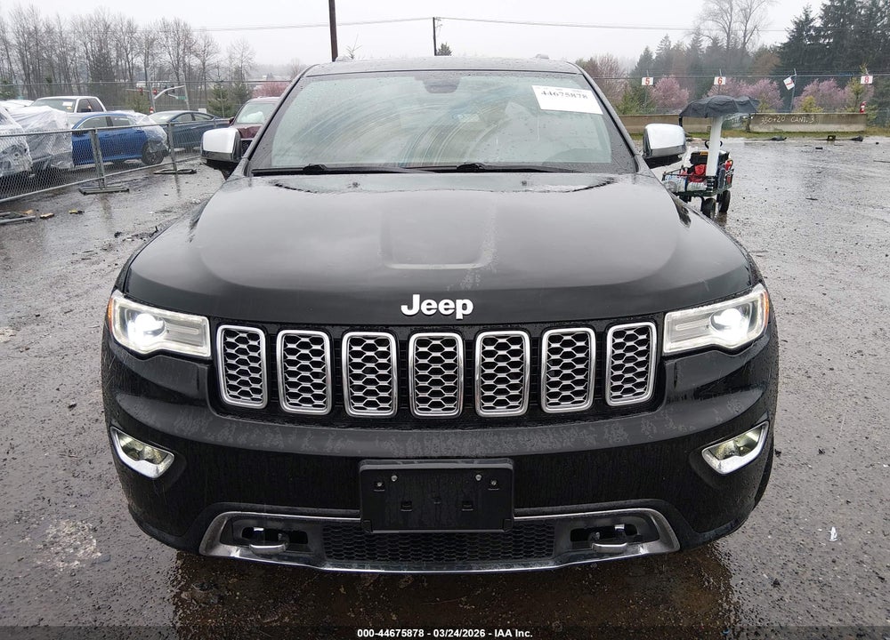 2017 JEEP GRAND CHEROKEE OVERLAND 4X4 VIN: 1C4RJFCG4HC837425