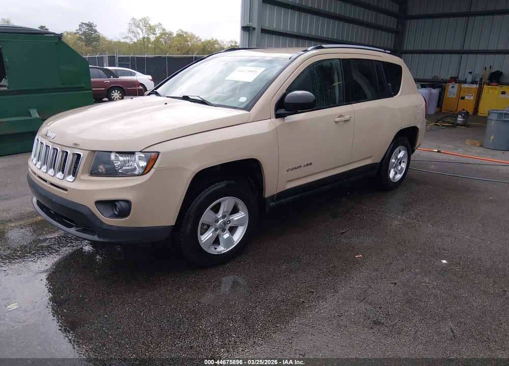 2016 JEEP COMPASS SPORT VIN: 1C4NJCBB6GD804986