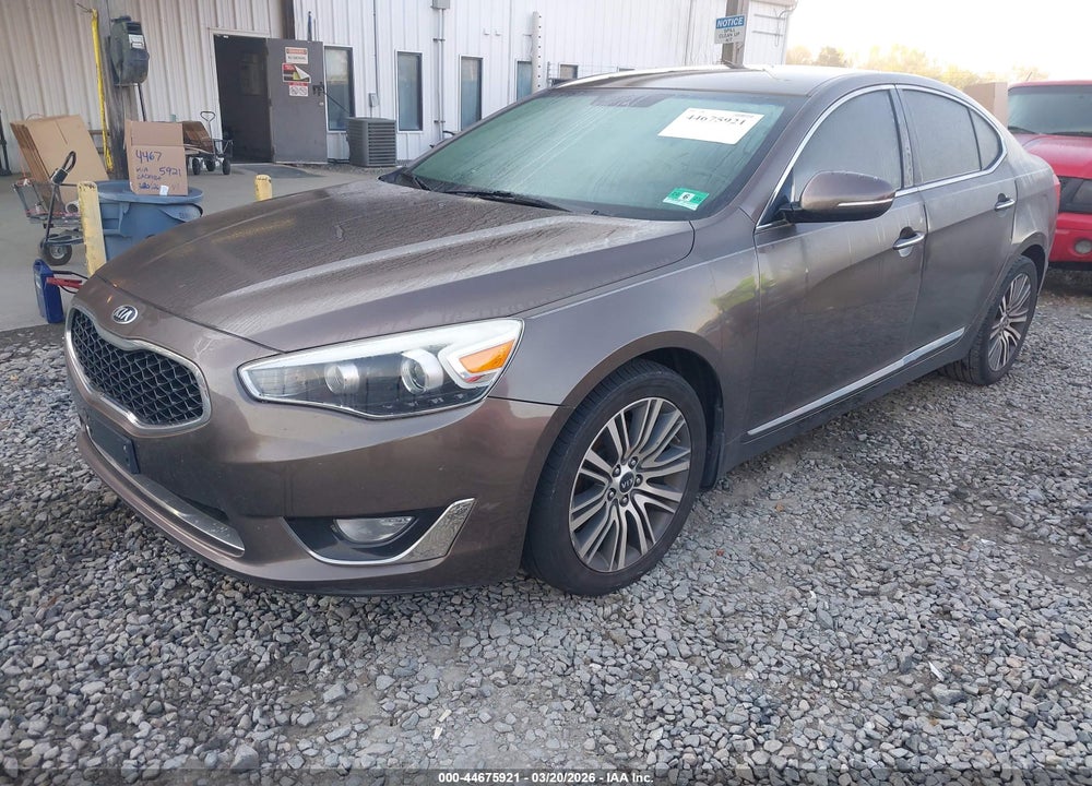 2014 KIA CADENZA PREMIUM VIN: KNALN4D75E5134345
