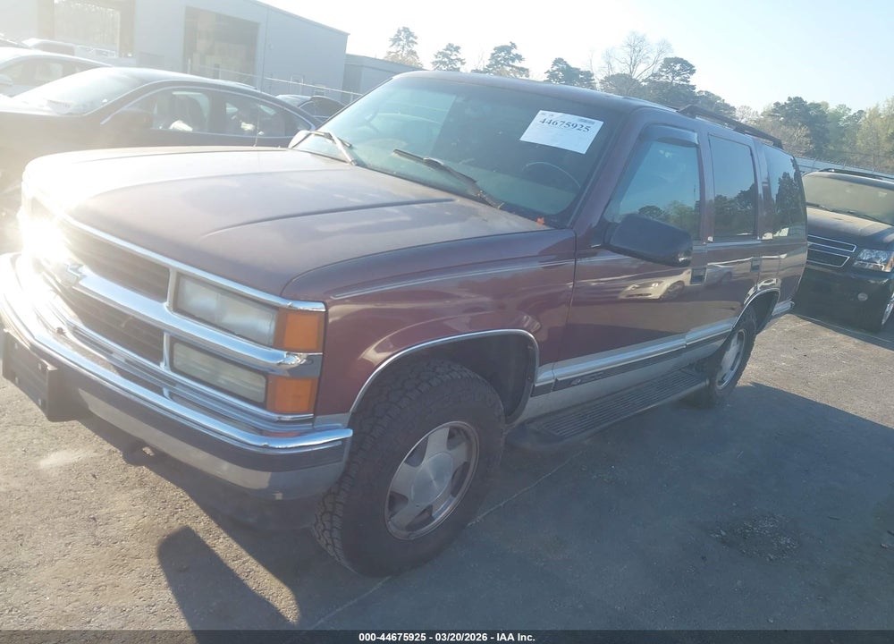 1997 CHEVROLET TAHOE LS VIN: 1GNEK13R2VJ423414
