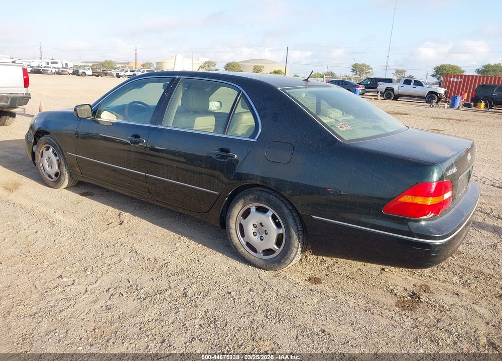 2002 LEXUS LS 430 VIN: JTHBN30F720075554