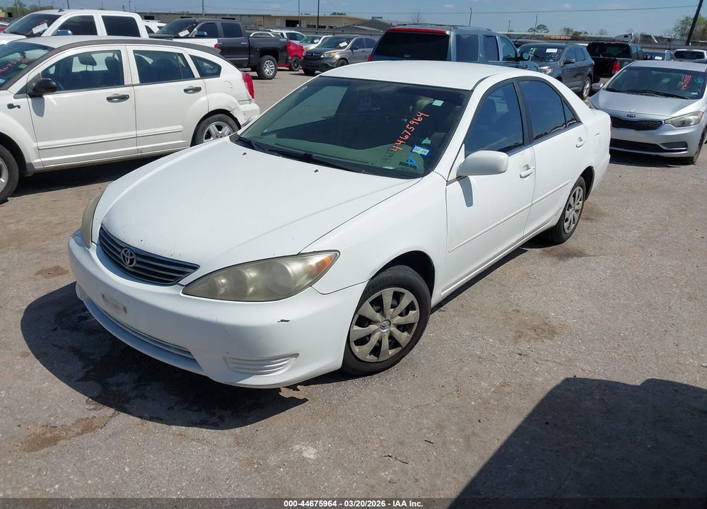 2006 TOYOTA CAMRY LE VIN: 4T1BE32K26U675162