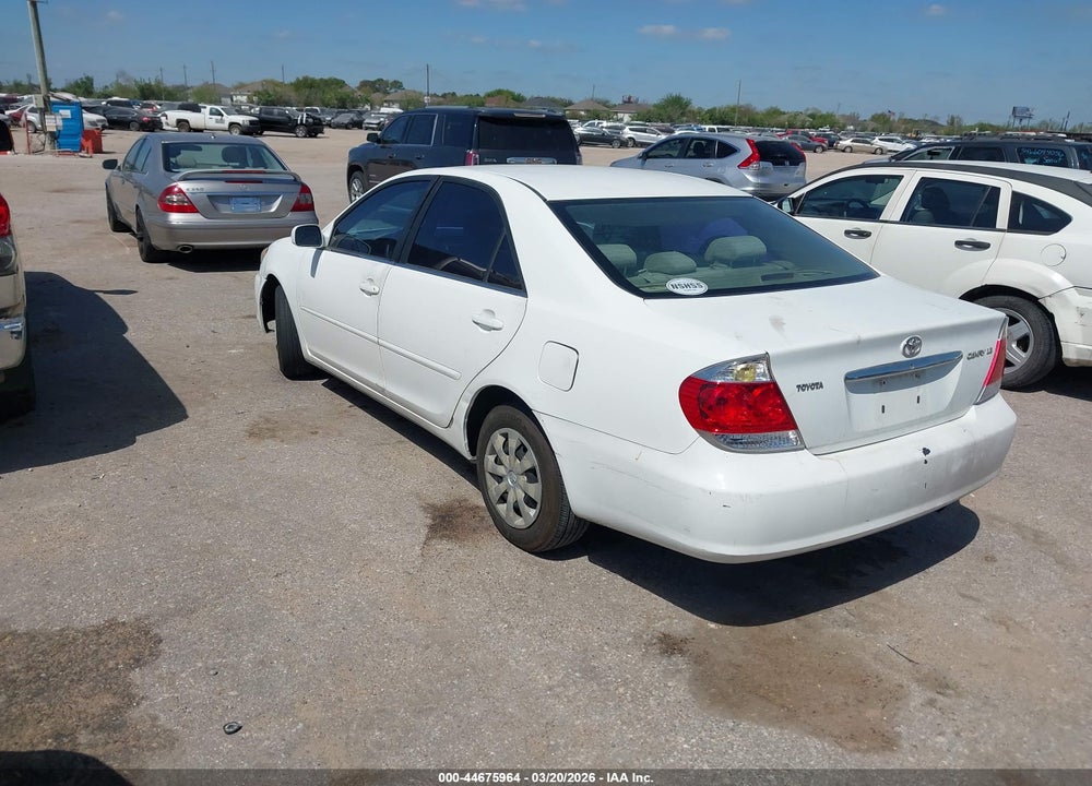 2006 TOYOTA CAMRY LE VIN: 4T1BE32K26U675162