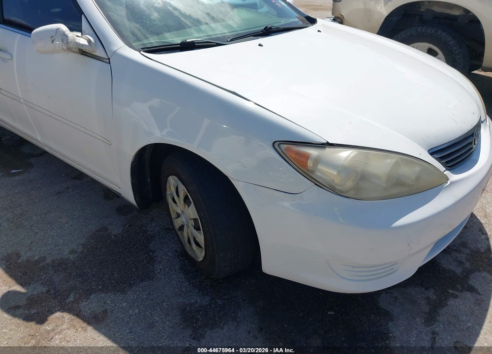 2006 TOYOTA CAMRY LE VIN: 4T1BE32K26U675162