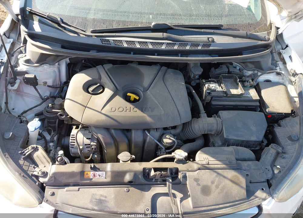 2013 HYUNDAI ELANTRA GLS VIN: 5NPDH4AE6DH431334