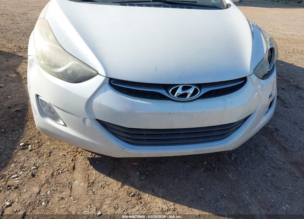 2013 HYUNDAI ELANTRA GLS VIN: 5NPDH4AE6DH431334
