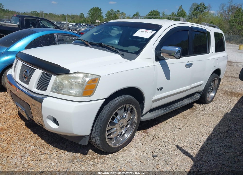 2005 NISSAN ARMADA SE VIN: 5N1AA08B85N732163