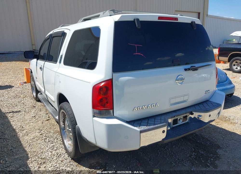 2005 NISSAN ARMADA SE VIN: 5N1AA08B85N732163