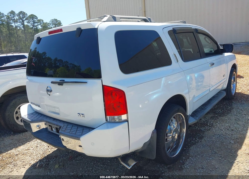 2005 NISSAN ARMADA SE VIN: 5N1AA08B85N732163