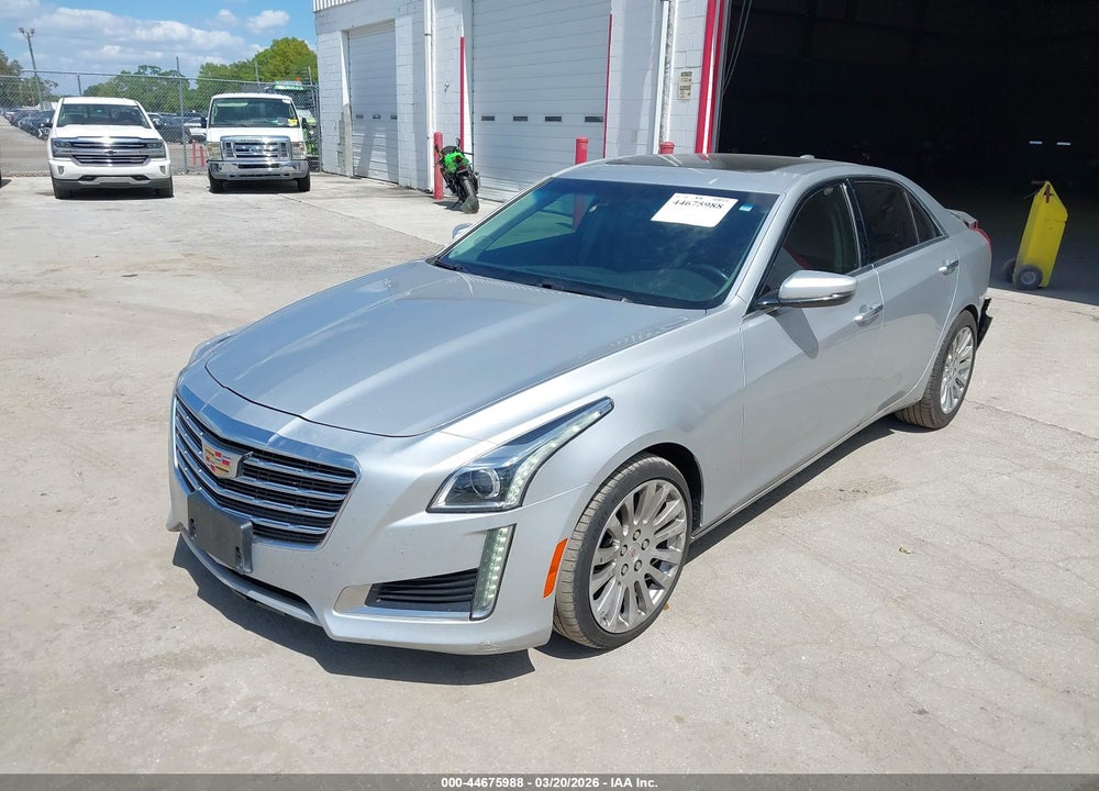 2019 CADILLAC CTS LUXURY VIN: 1G6AR5SS9K0100447