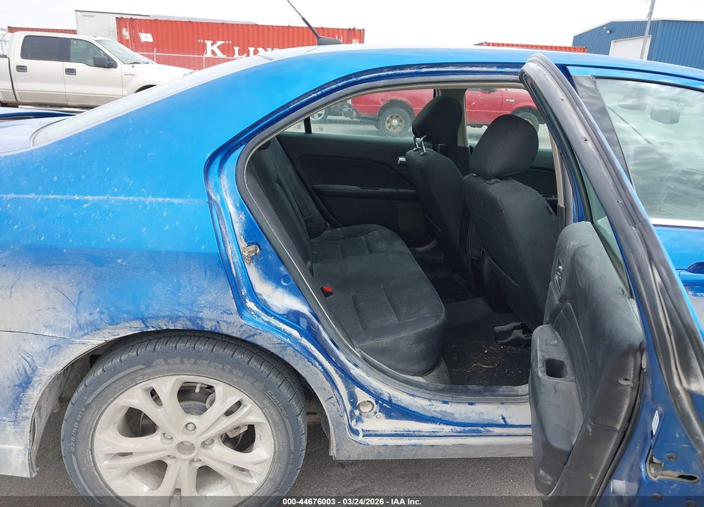 2012 FORD FUSION SE VIN: 3FAHP0HA1CR438161