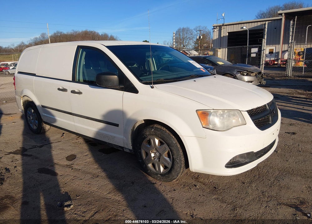 2013 RAM CARGO TRADESMAN VIN: 2C4JRGAG3DR506528