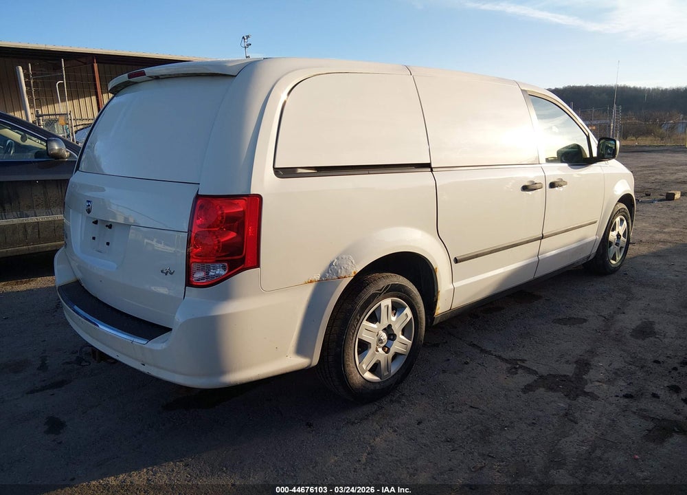 2013 RAM CARGO TRADESMAN VIN: 2C4JRGAG3DR506528