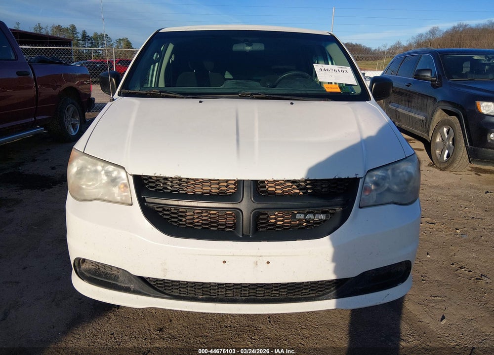 2013 RAM CARGO TRADESMAN VIN: 2C4JRGAG3DR506528