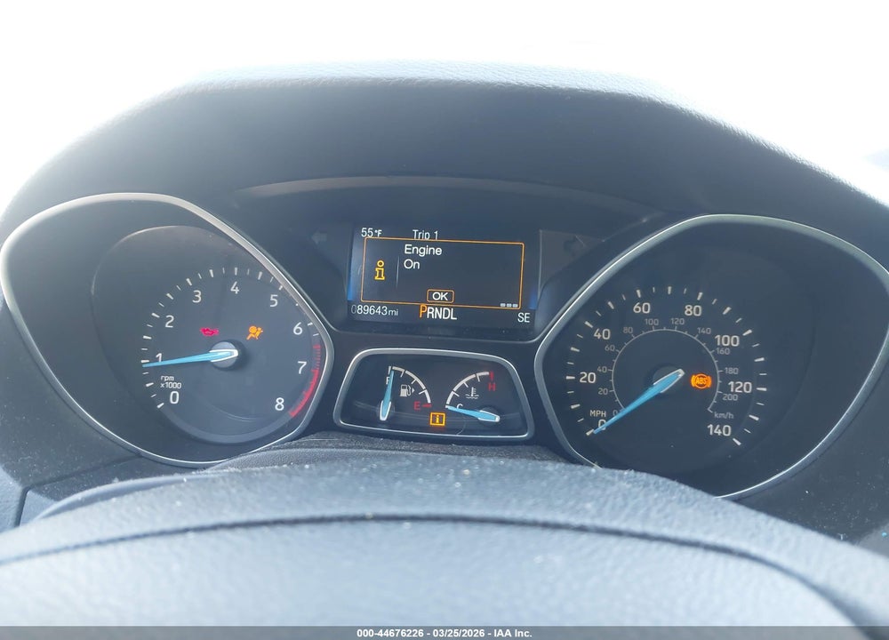 2017 FORD FOCUS SE VIN: 1FADP3F29HL291721