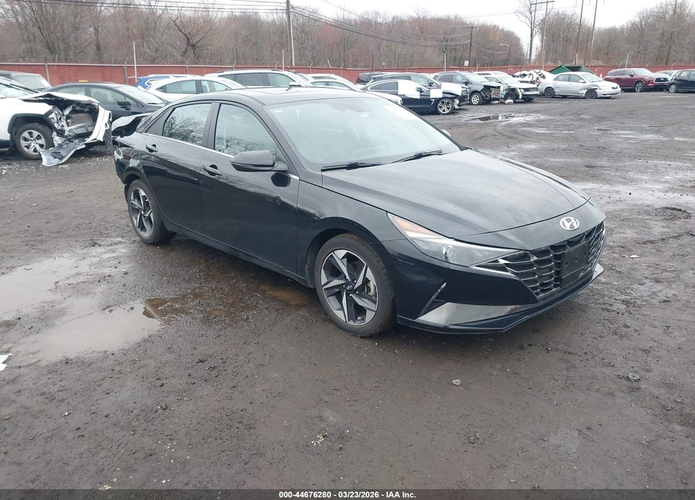 2021 HYUNDAI ELANTRA SEL VIN: 5NPLN4AG6MH011627