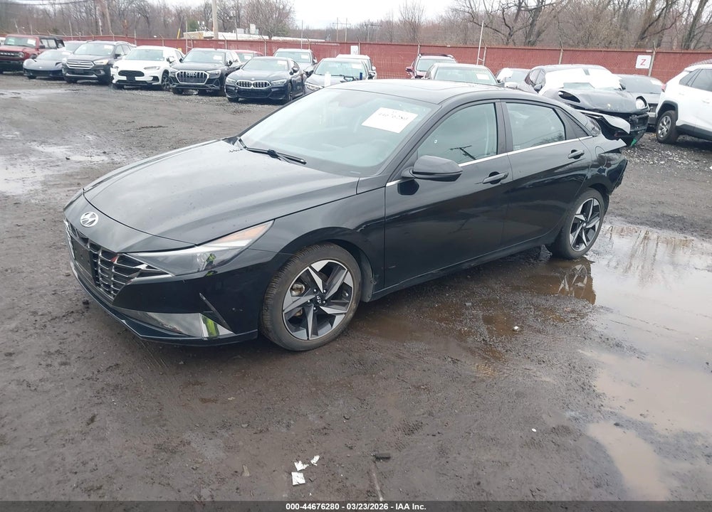 2021 HYUNDAI ELANTRA SEL VIN: 5NPLN4AG6MH011627