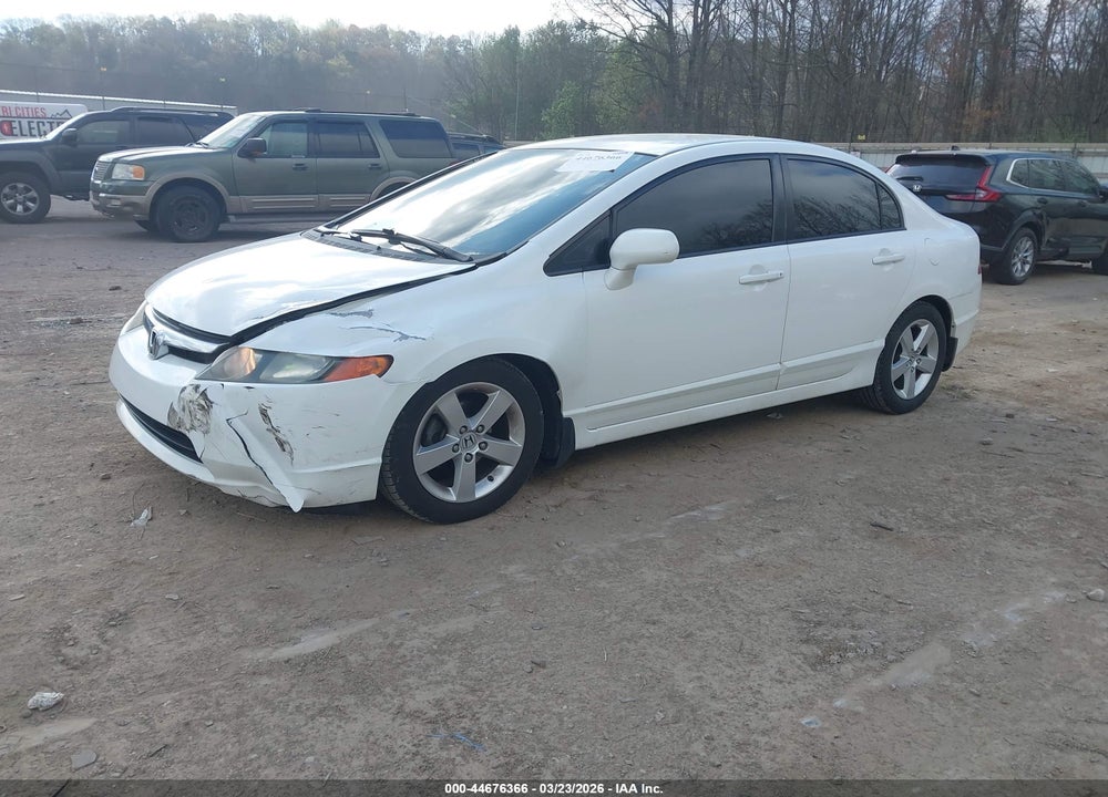 2008 HONDA CIVIC LX VIN: 2HGFA16598H324055