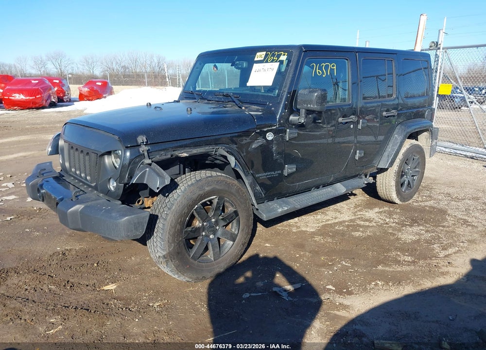 2014 JEEP WRANGLER UNLIMITED ALTITUDE VIN: 1C4BJWEG5EL310312