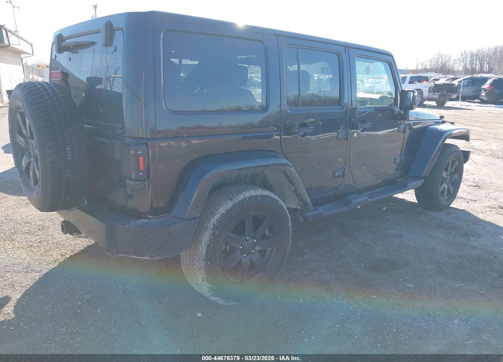 2014 JEEP WRANGLER UNLIMITED ALTITUDE VIN: 1C4BJWEG5EL310312