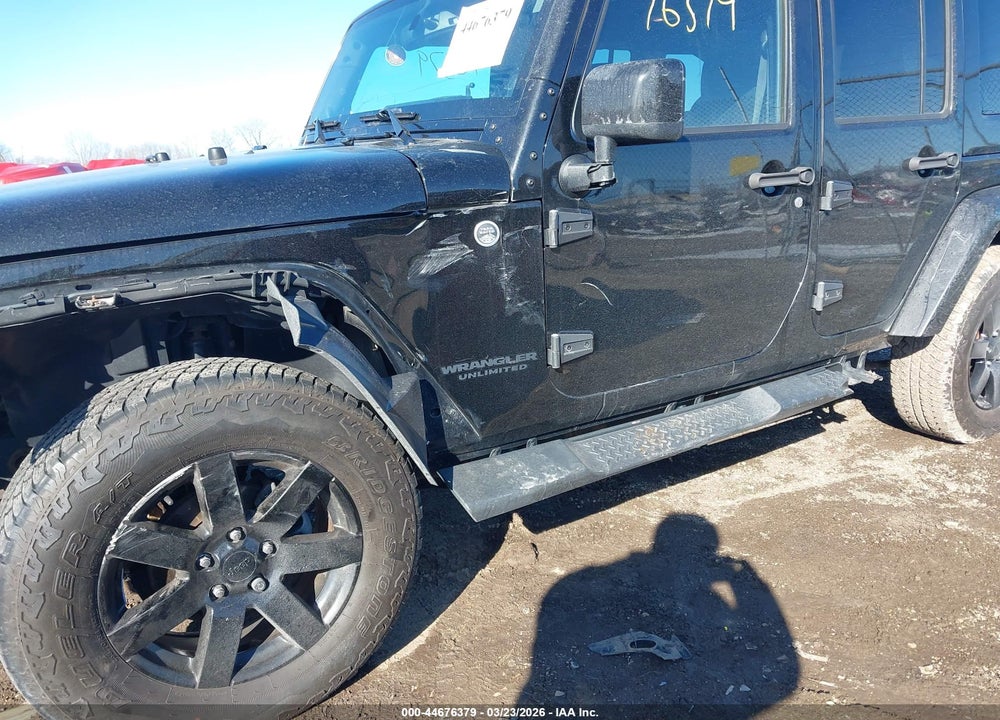 2014 JEEP WRANGLER UNLIMITED ALTITUDE VIN: 1C4BJWEG5EL310312