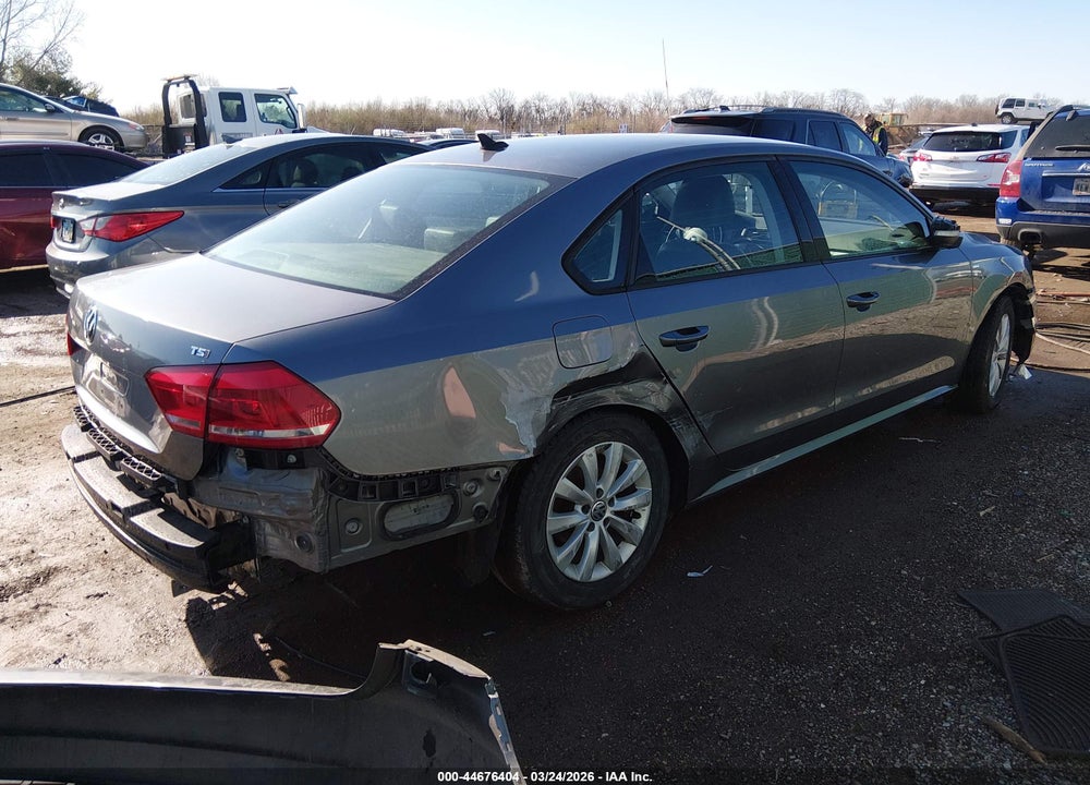 2015 VOLKSWAGEN PASSAT 1.8T WOLFSBURG EDITION VIN: 1VWAT7A33FC017196