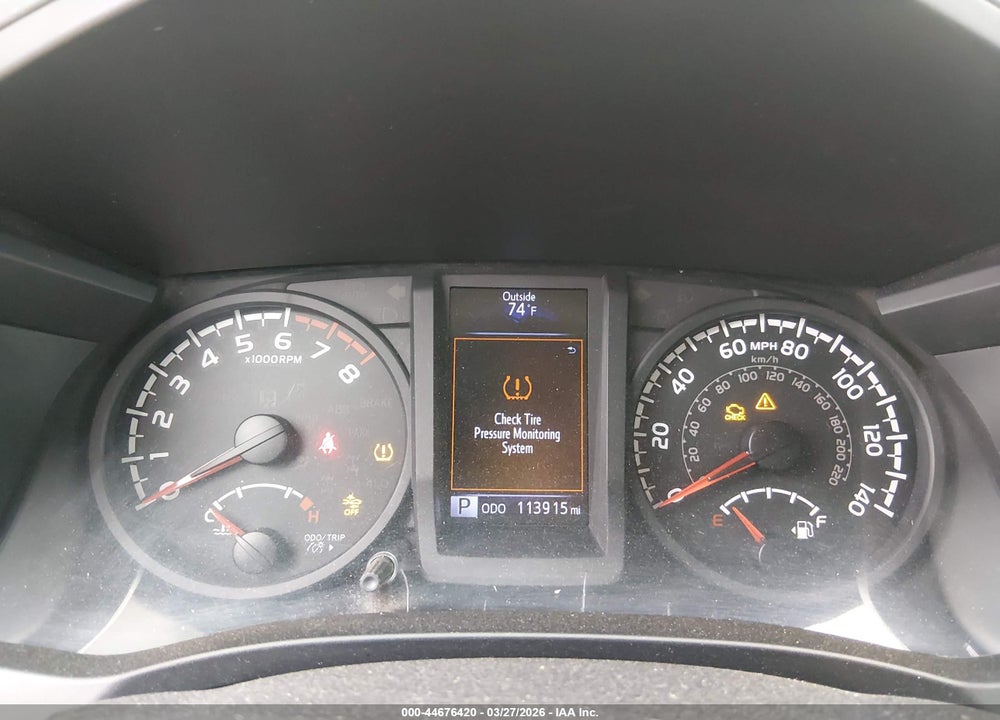 2019 TOYOTA TACOMA SR V6 VIN: 3TMCZ5AN4KM272383