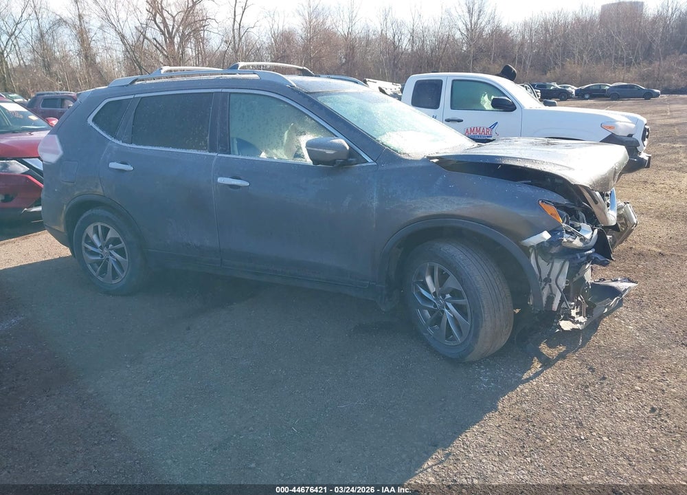 2014 NISSAN ROGUE SL VIN: 5N1AT2MVXEC842617