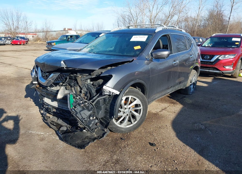 2014 NISSAN ROGUE SL VIN: 5N1AT2MVXEC842617