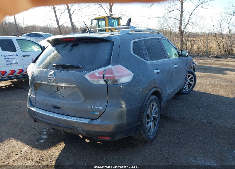 2014 NISSAN ROGUE SL VIN: 5N1AT2MVXEC842617