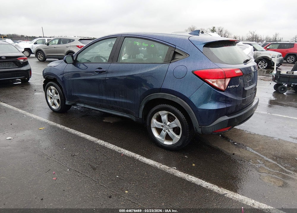 2016 HONDA HR-V LX VIN: 3CZRU6H34GM715653
