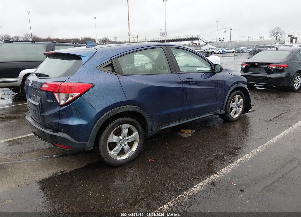 2016 HONDA HR-V LX VIN: 3CZRU6H34GM715653