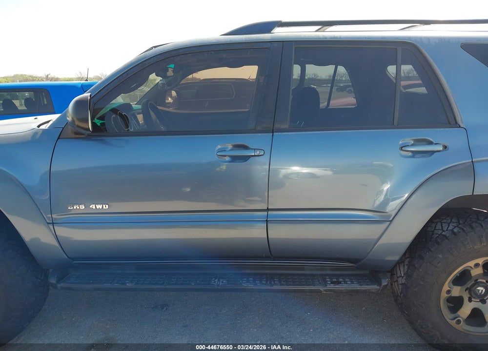 2004 TOYOTA 4RUNNER SR5 V8 VIN: JTEBT14R848009904
