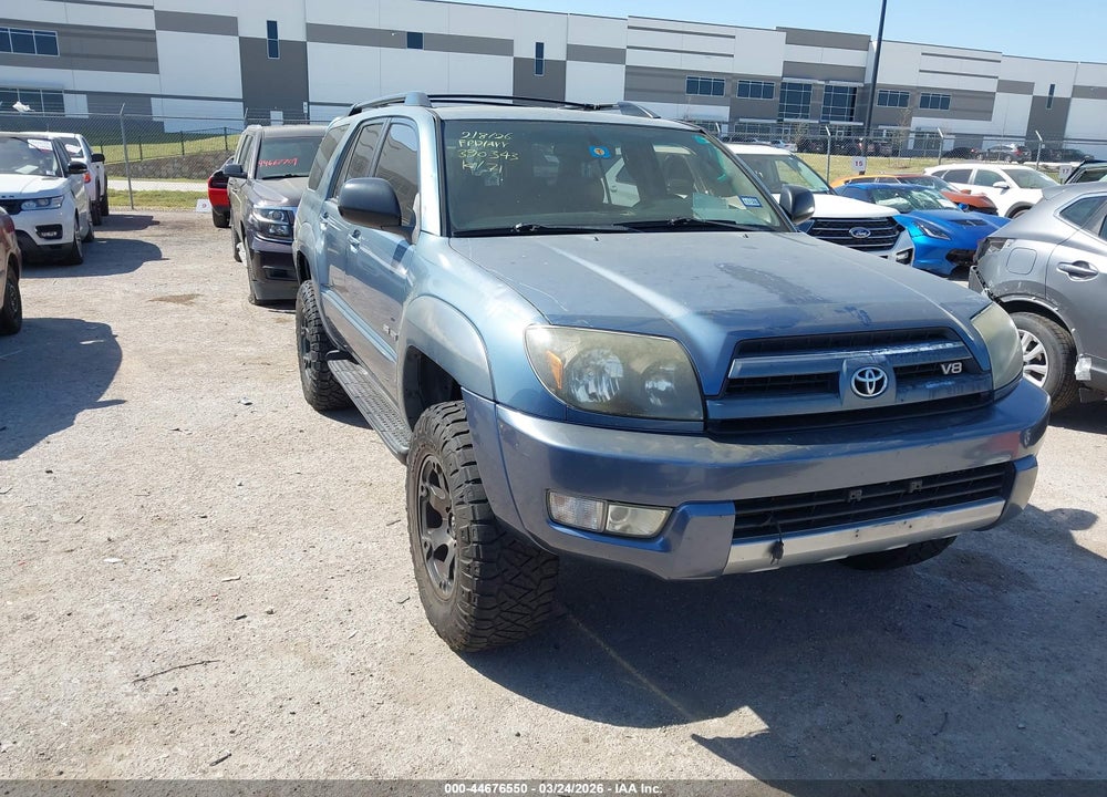 2004 TOYOTA 4RUNNER SR5 V8 VIN: JTEBT14R848009904